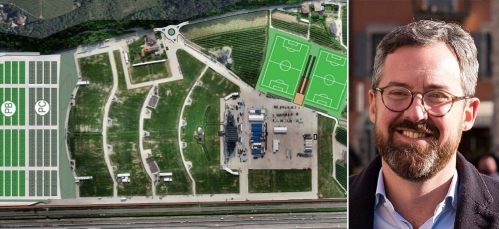 Alla Music Arena campi da calcio, softball e un parco: Immaginiamo un'area che possa vivere tutti i giorni con l'outdoor